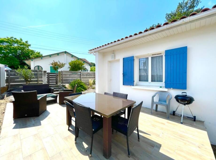 Caporizon-Villa Courant-Terrasse-Proche Plage Mimizan Bagian luar foto