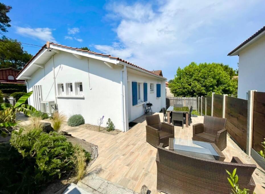 Caporizon-Villa Courant-Terrasse-Proche Plage Mimizan Bagian luar foto